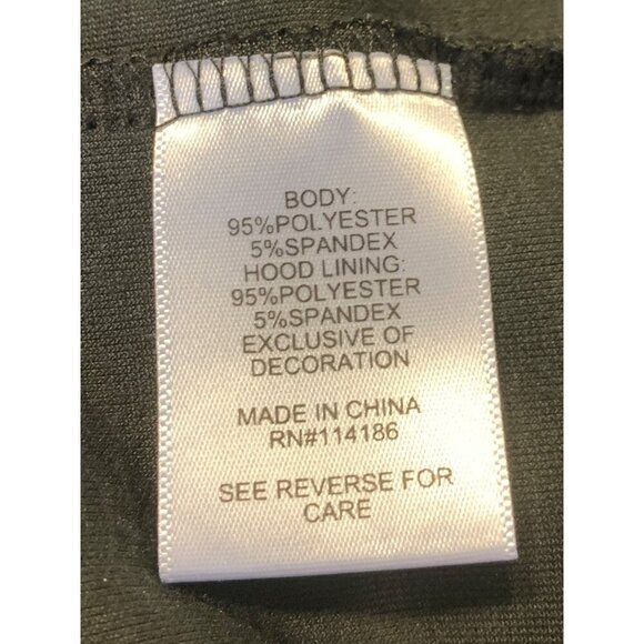 Juicy Couture Women Small S Velour Track Set Hoodie Jacket Pant Black Comfy EUC - Picture 11 of 12